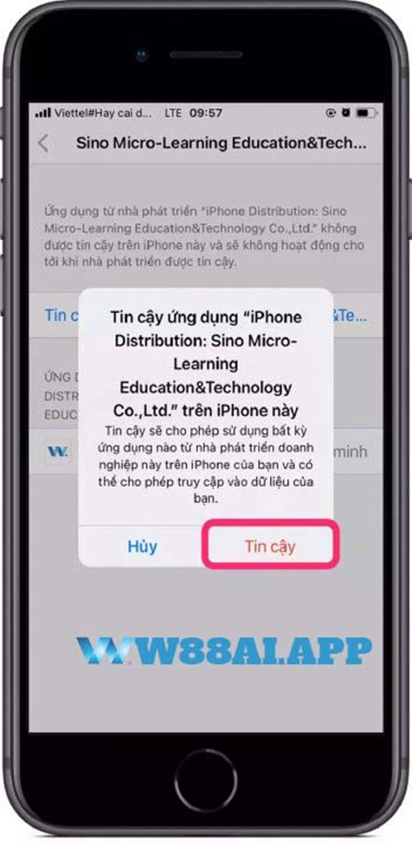 Hướng dẫn tải app W88 iOS 4 Hướng dẫn tải app W88 iOS 4
